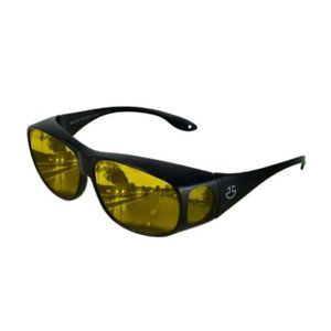 HD Day Night Driving Glasses Fit Over Sunglasses for Men & Women - Anti Glare...